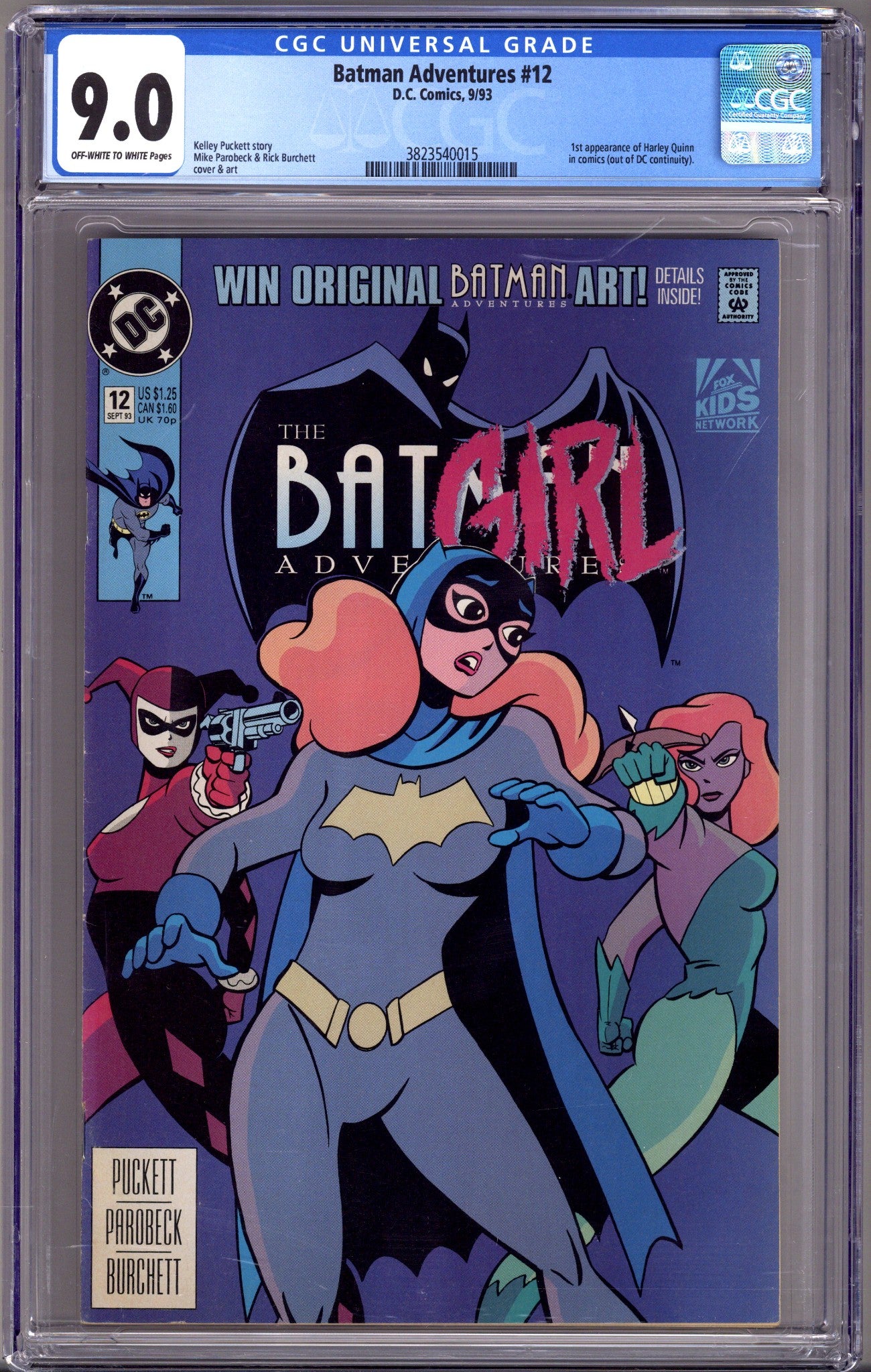 The Batman Adventures Vol 1 12 CGC 9.0 (VF/NM) (1993) 