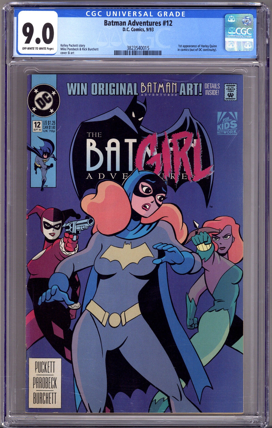 The Batman Adventures Vol 1 12 CGC 9.0 (VF/NM) (1993) 