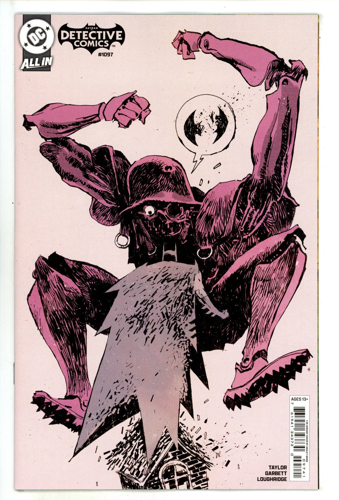 Detective Comics Vol 3 1097 Wood Incentive Variant NM (2025)