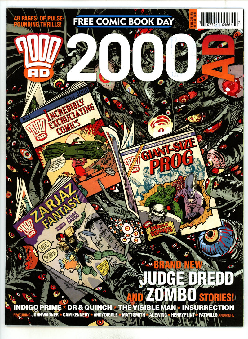2000 AD Free Comic Book Day 2013 Mid Grade (2013) 