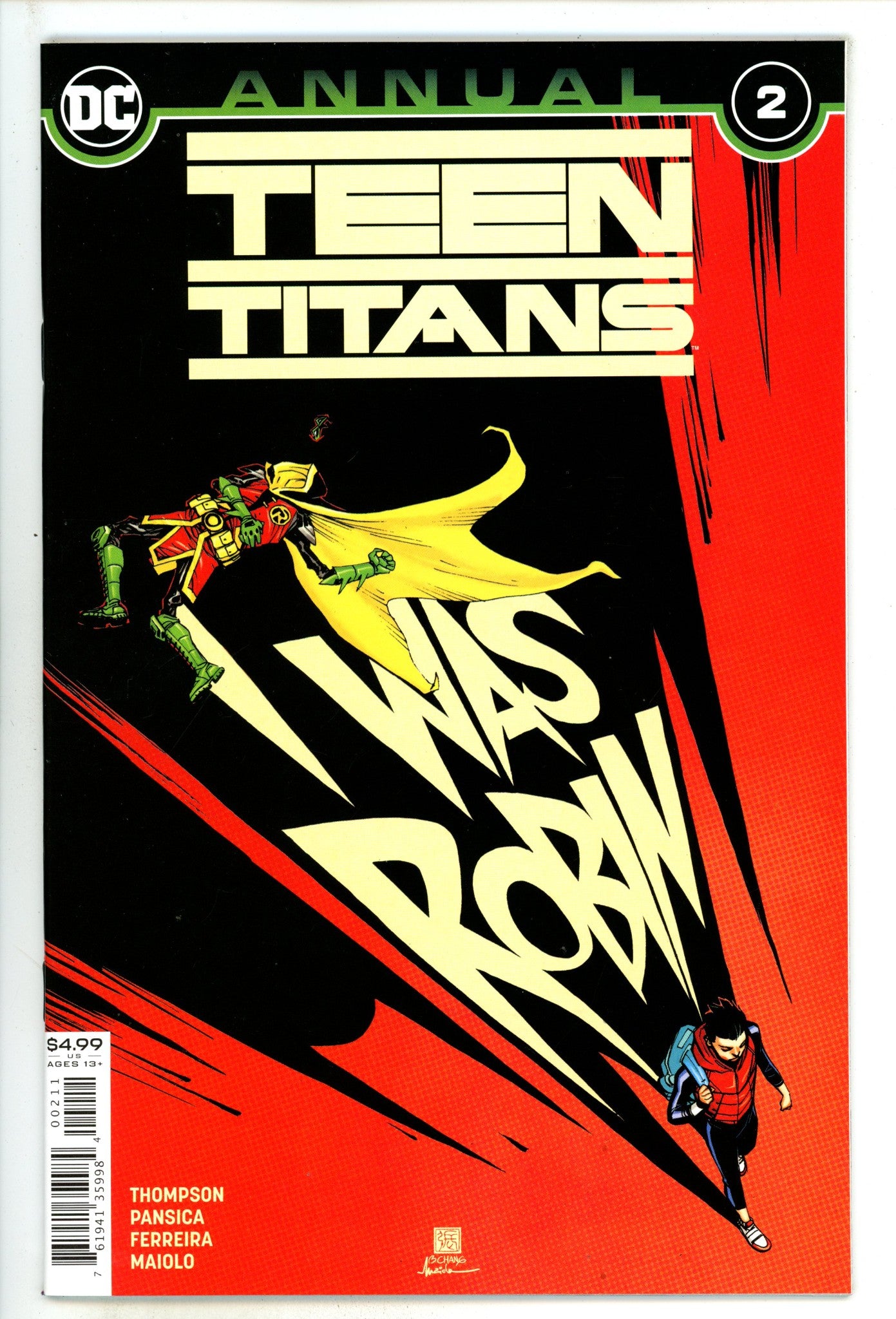 Teen Titans Annual Vol 6 2 High Grade (2020) 
