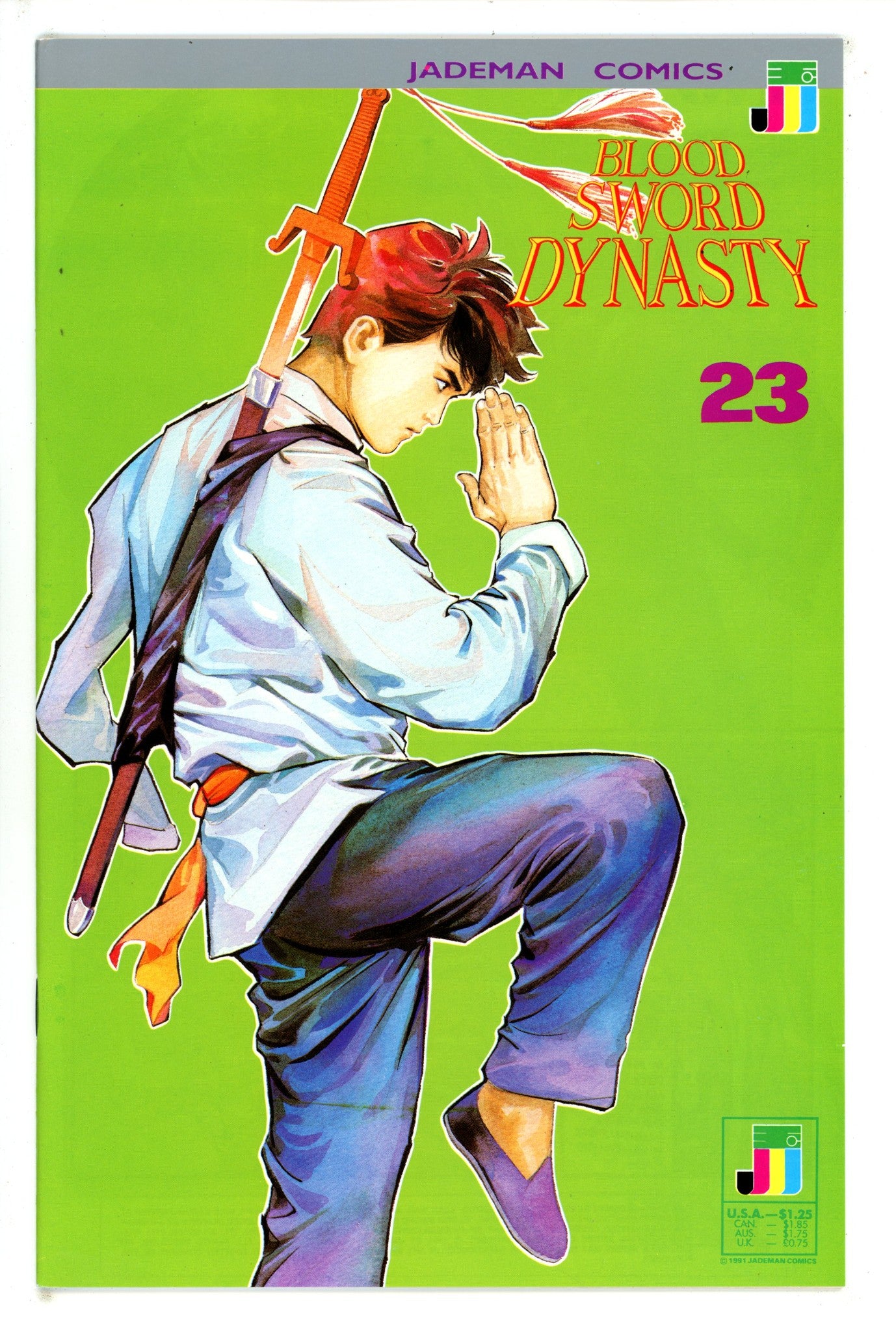 Blood Sword Dynasty 23 VF/NM (1991)
