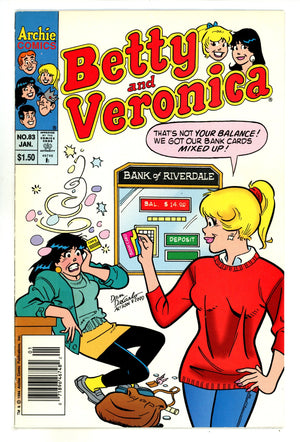 Betty and Veronica Vol 1 83 Mid Grade (1995) Newsstand