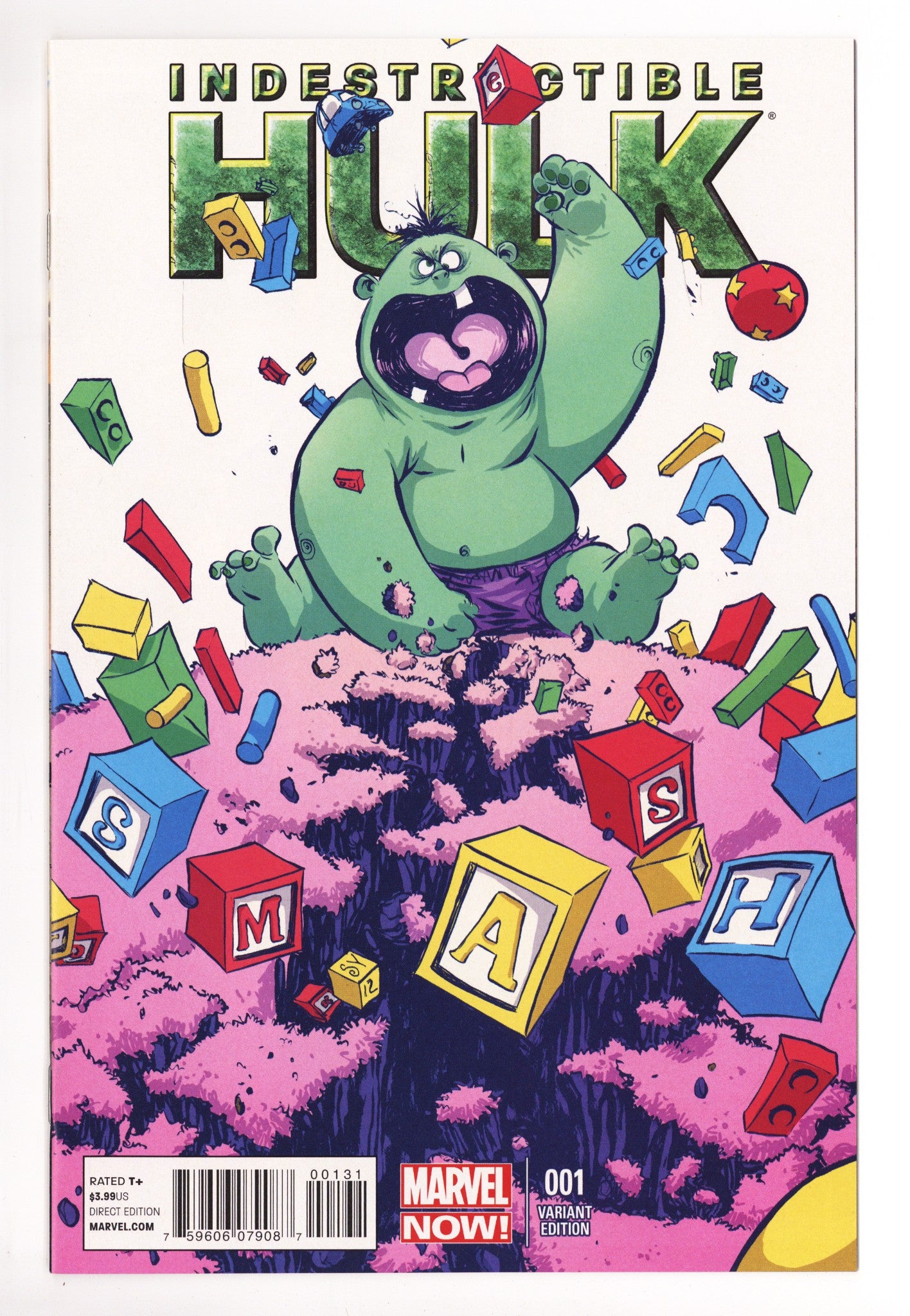 Indestructible Hulk 1 High Grade (2013) Young Variant 