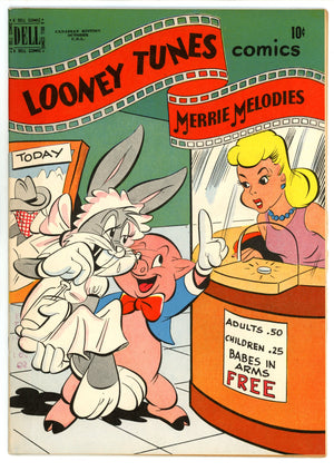 Looney Tunes and Merrie Melodies Comics 107 VF/NM (9.0) (1950) Canadian Edition 