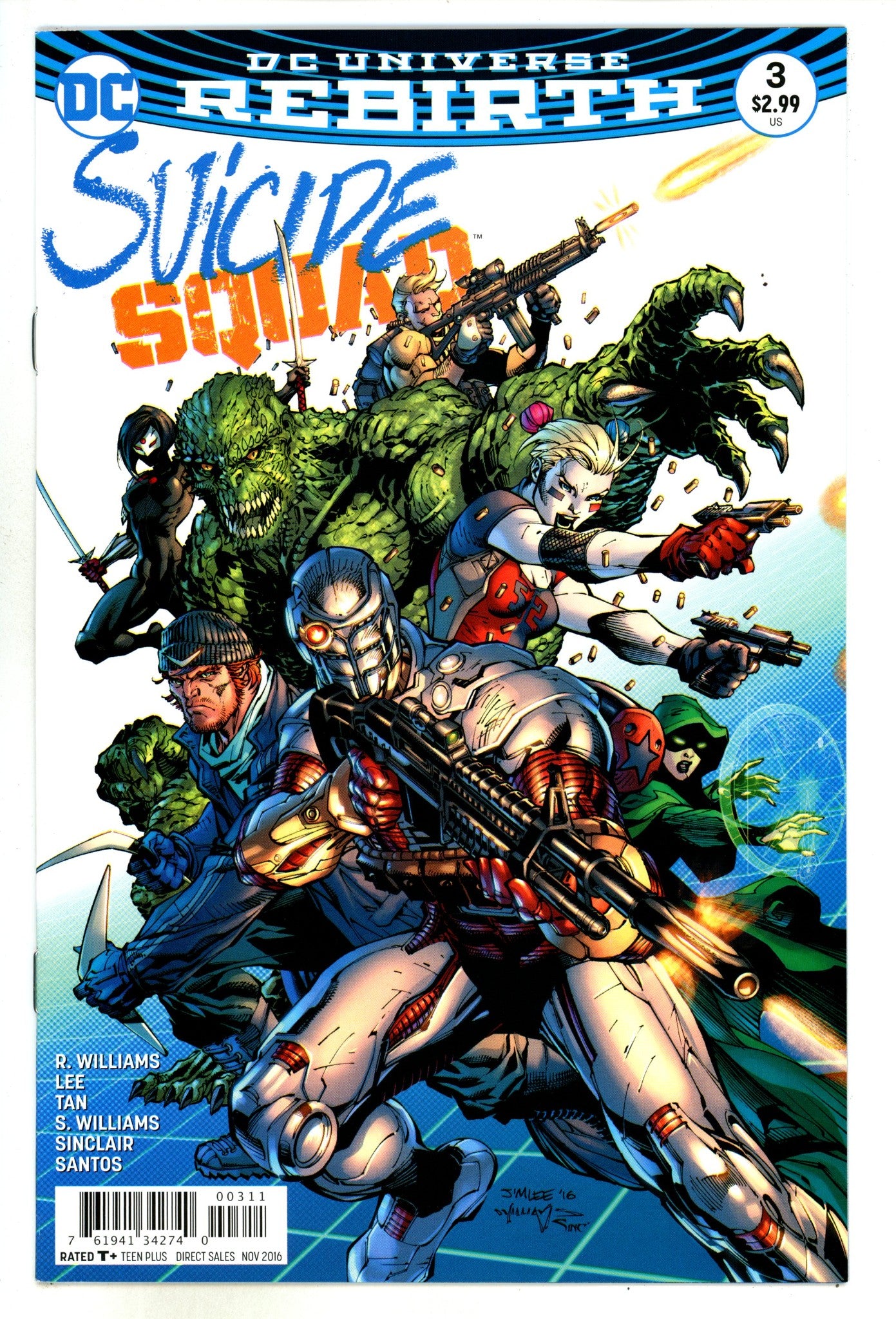 Suicide Squad Vol 4 3 High Grade (2016) 