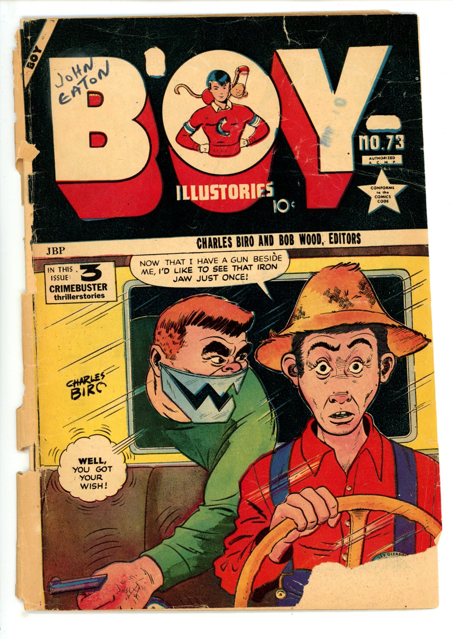 Boy Comics 73 PR (0.5) (1952) 
