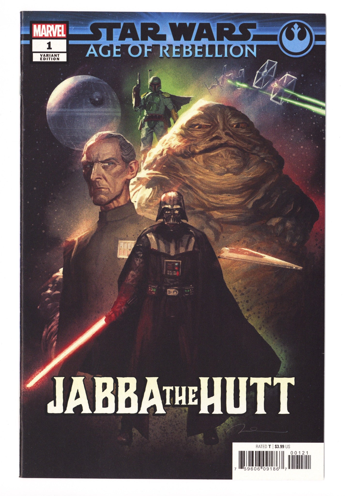 Star Wars: Age of Rebellion - Jabba the Hutt 1 High Grade (2019) Parel Variant 
