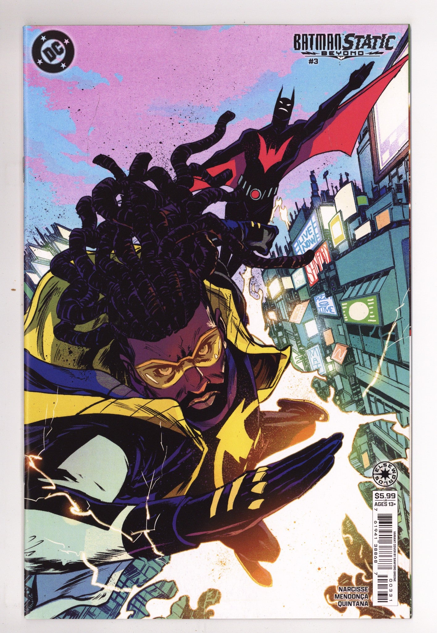 Batman Static Beyond 3 Greene Variant (2026)