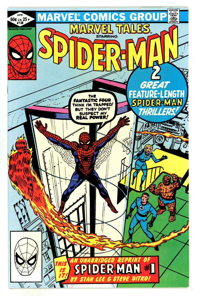 Marvel Tales Vol 2 138  VF/NM (9.0)  (1982)  