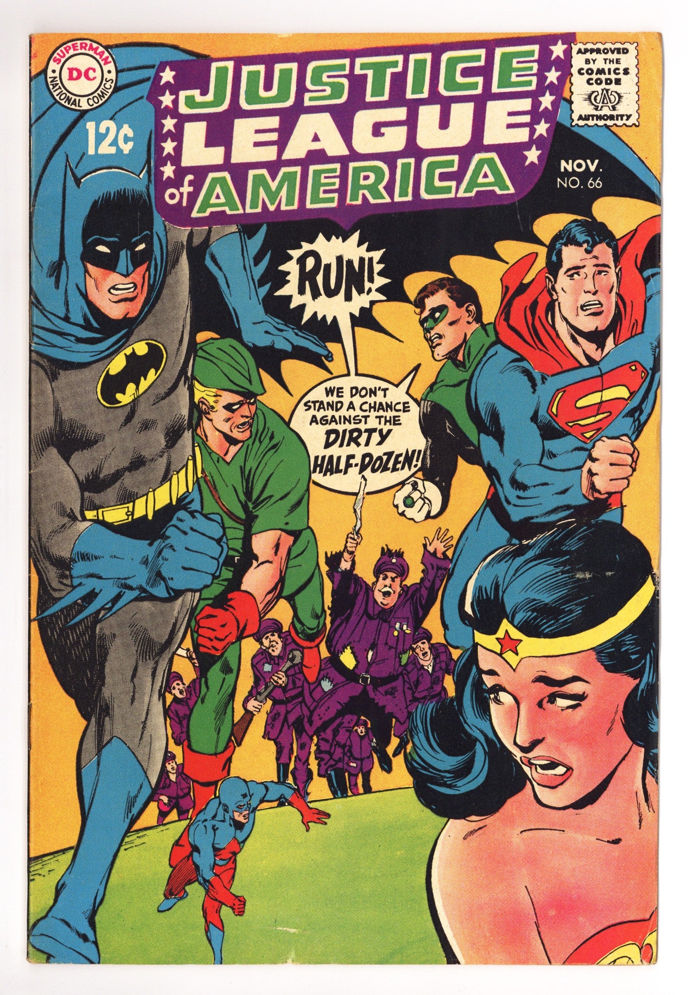 Justice League of America Vol 1 66 FN- (5.5) (1968) 