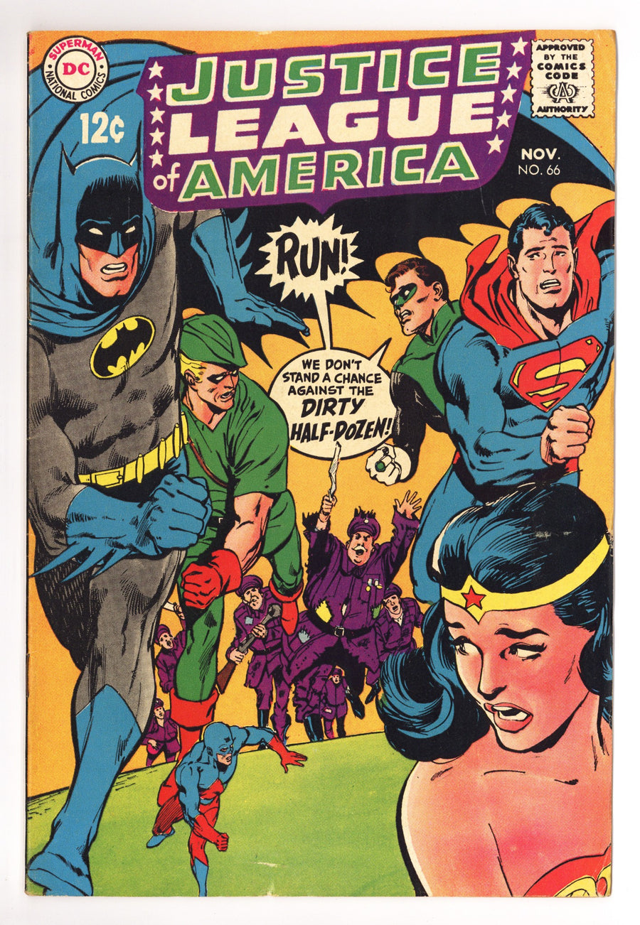Justice League of America Vol 1 66 FN- (5.5) (1968) 