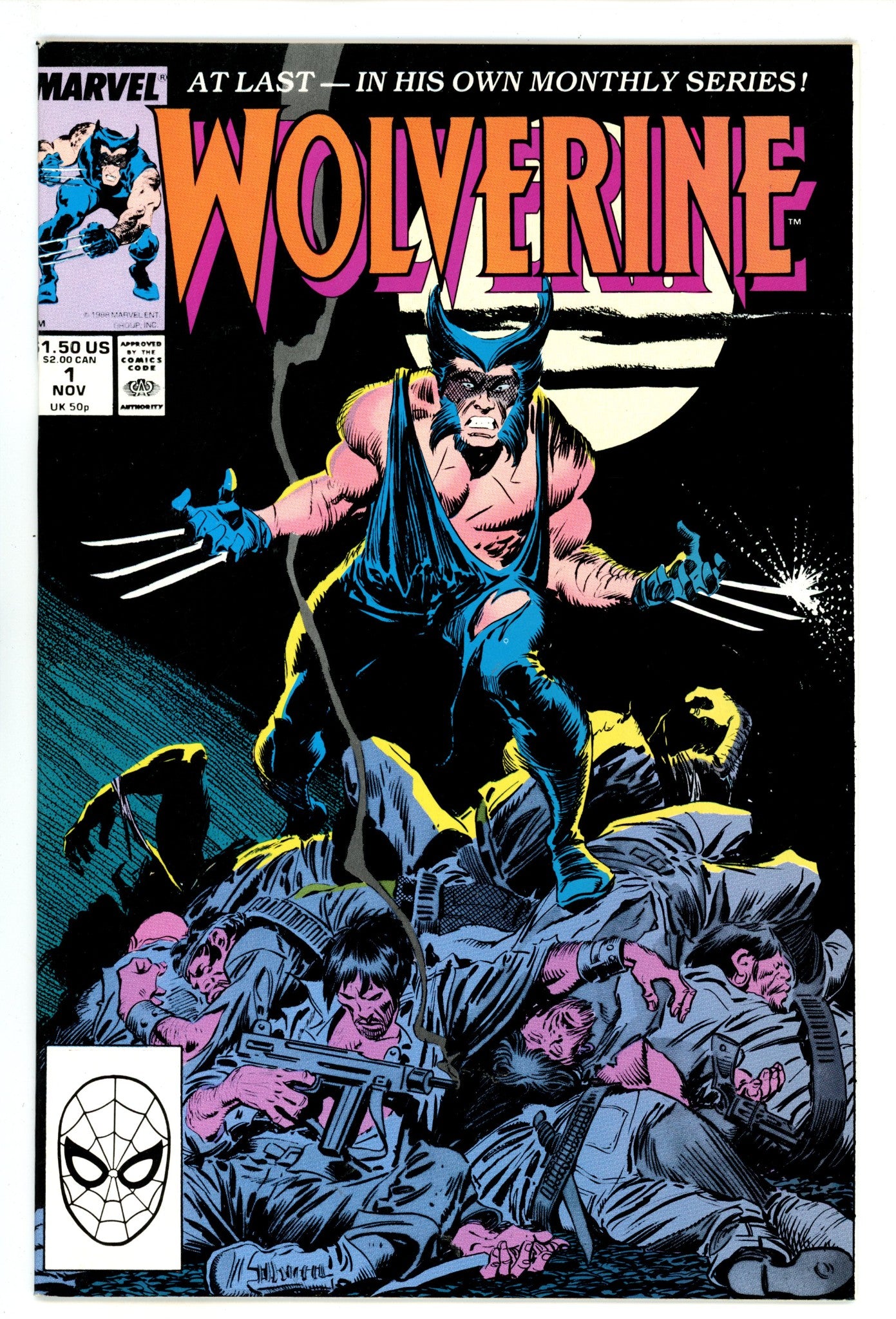 Wolverine Vol 2 1 VF (8.0) (1988) 