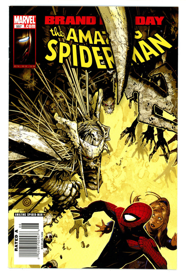 The Amazing Spider-Man Vol 2 557 VF- (7.5) (2008) Newsstand
