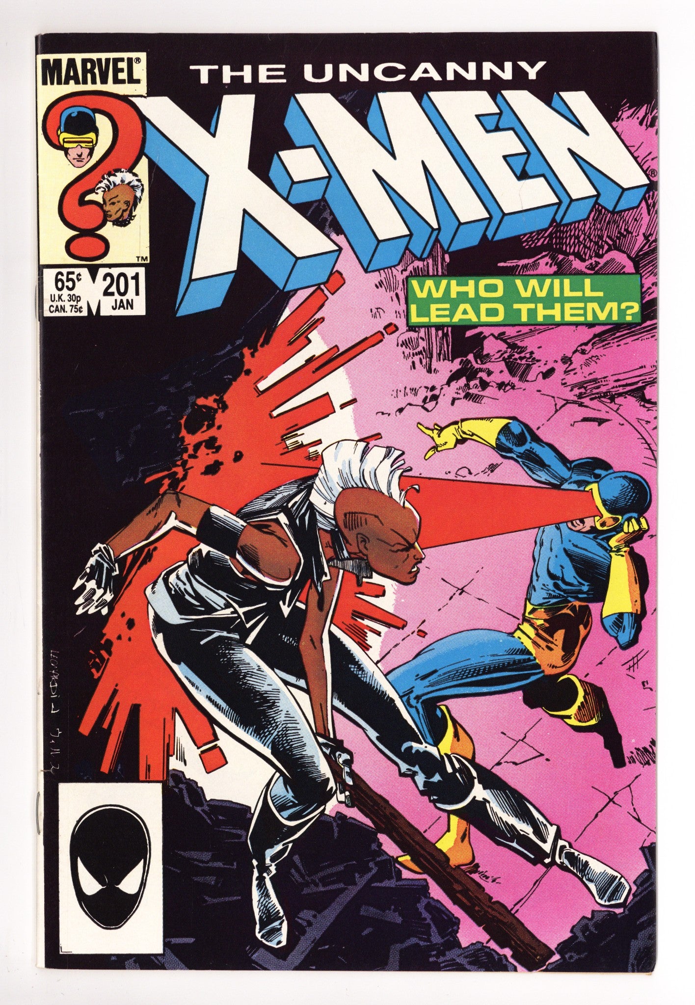 The Uncanny X-Men Vol 1 201 VF+ (8.5) (1986) 
