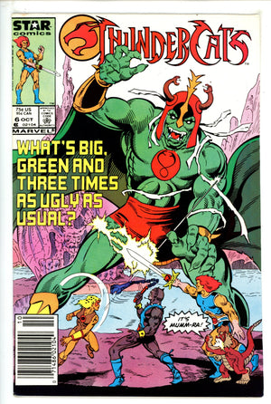Thundercats 6 FN+ (6.5) (1986) Newsstand