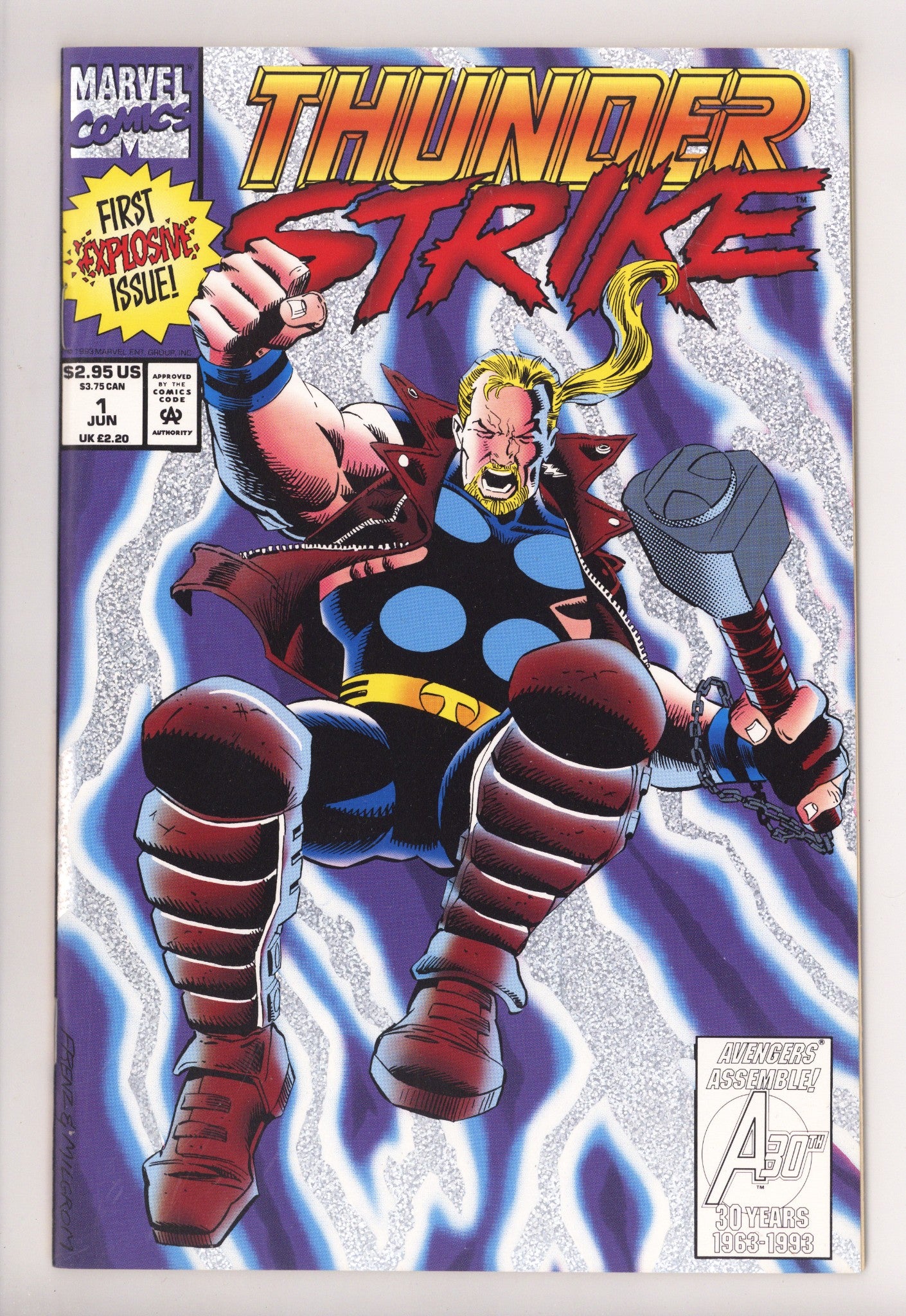 Thunderstrike Vol 1 1 High Grade (1993) 
