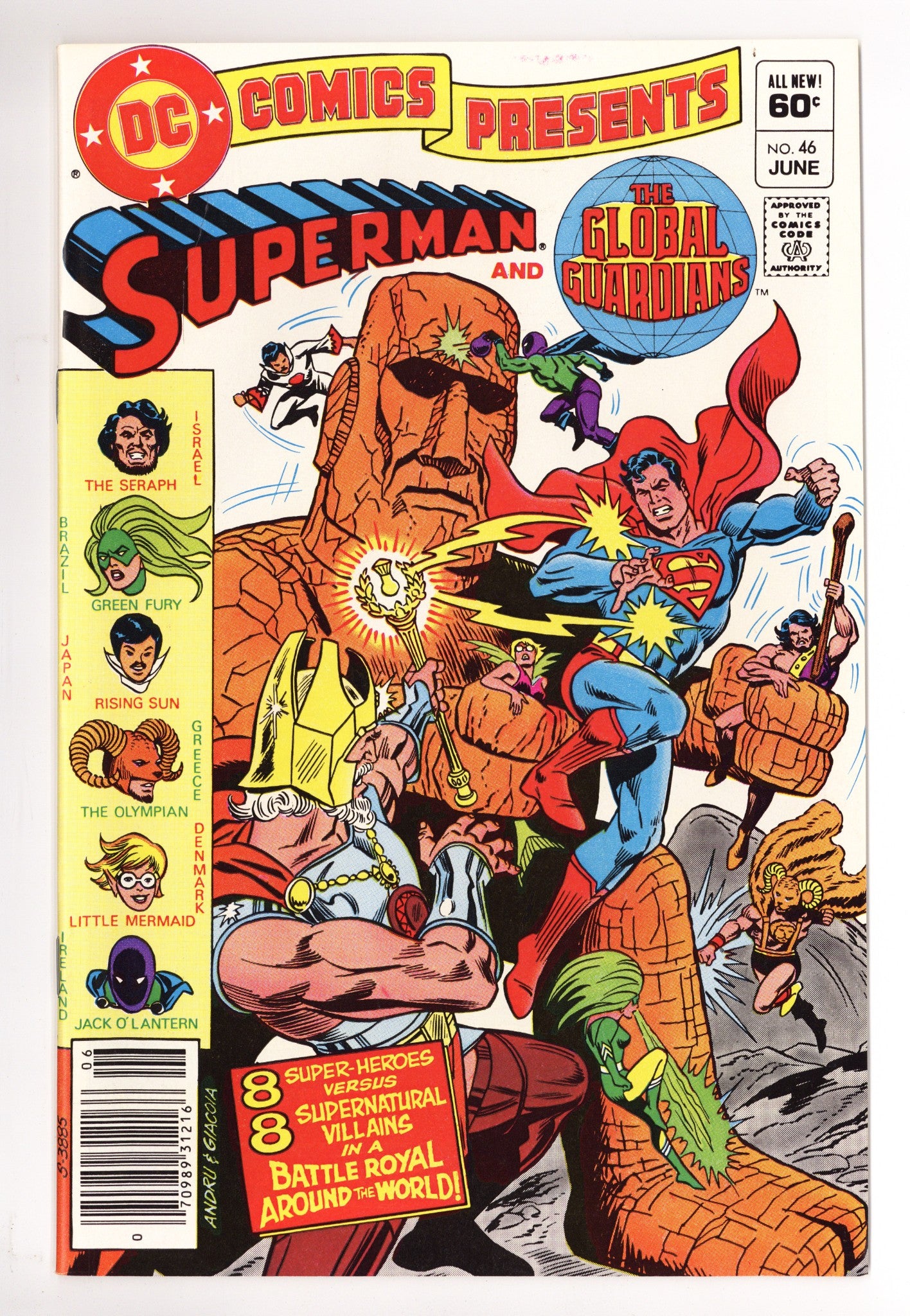 DC Comics Presents Vol 1 46 Mid Grade (1982) Newsstand 