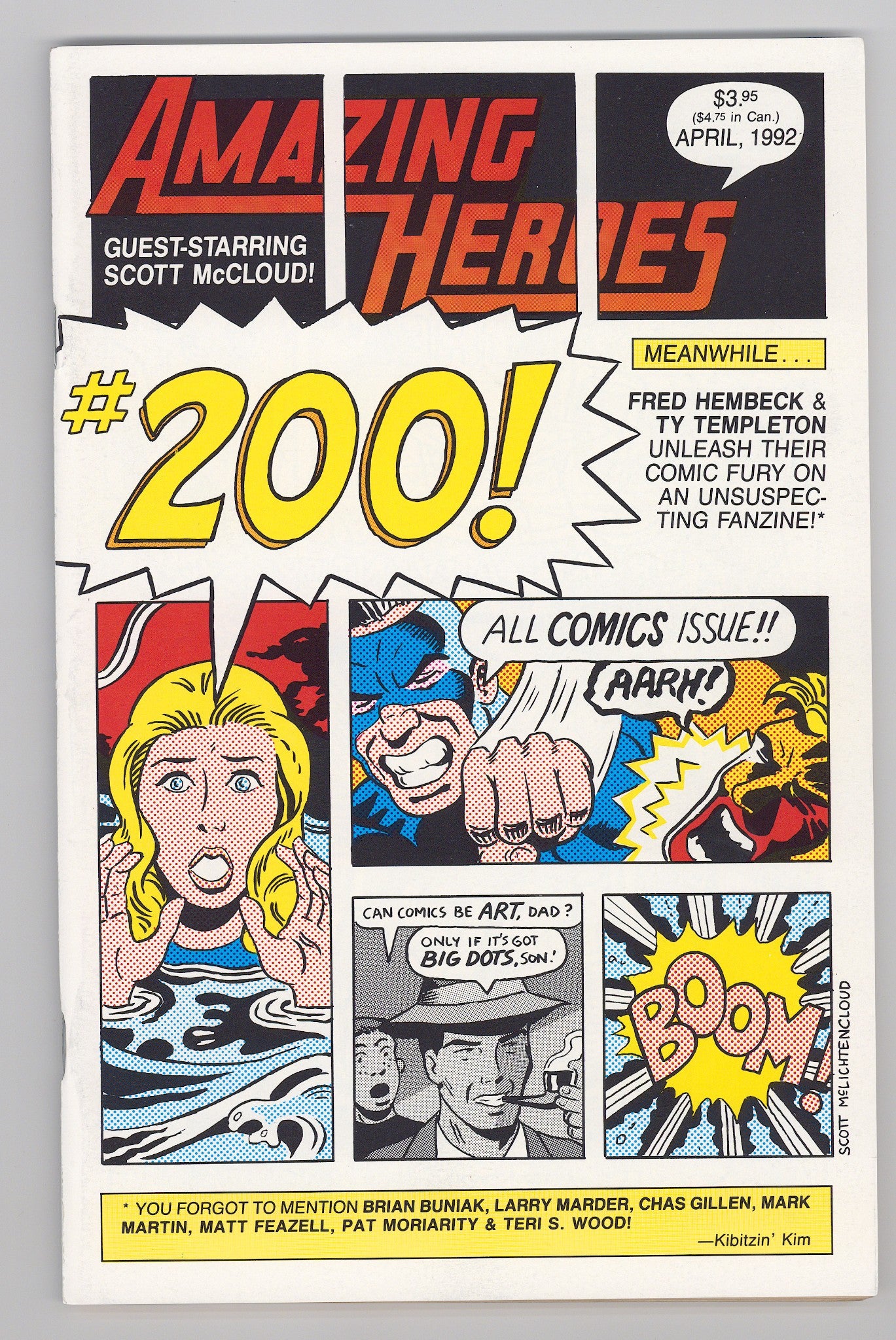 Amazing Heroes 200 Mid Grade (1992) 
