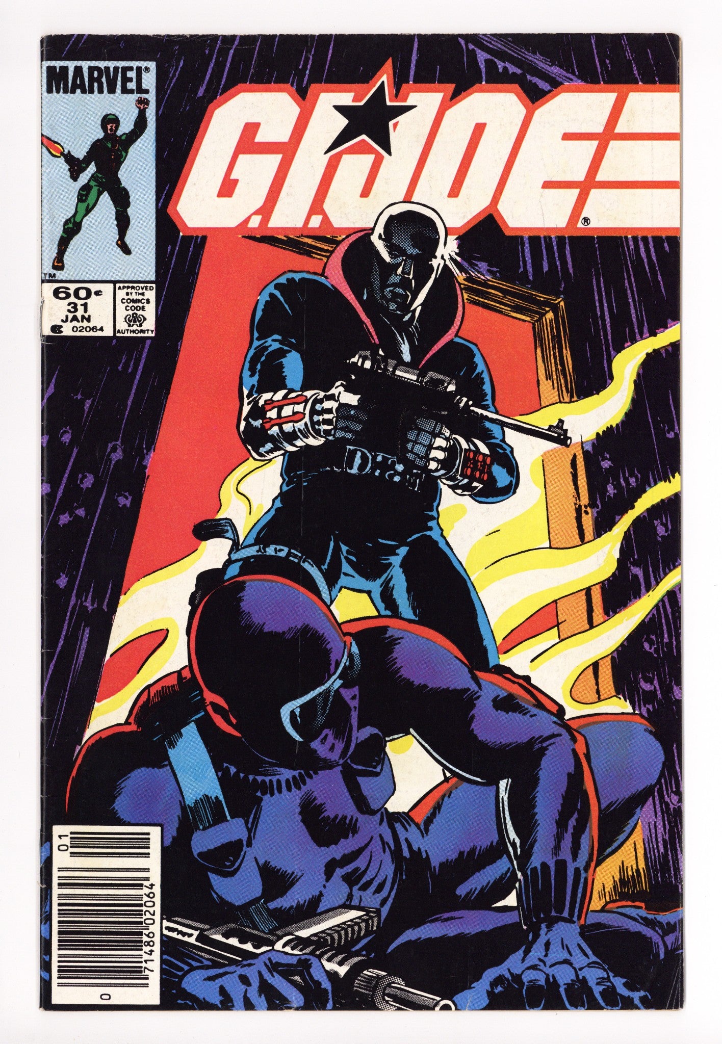G.I. Joe, A Real American Hero 31 Low Grade (1985) Newsstand 