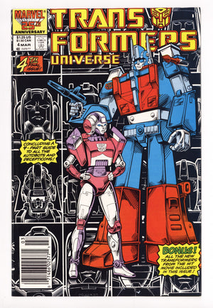 The Transformers Universe 4 Mid Grade (1987) Newsstand