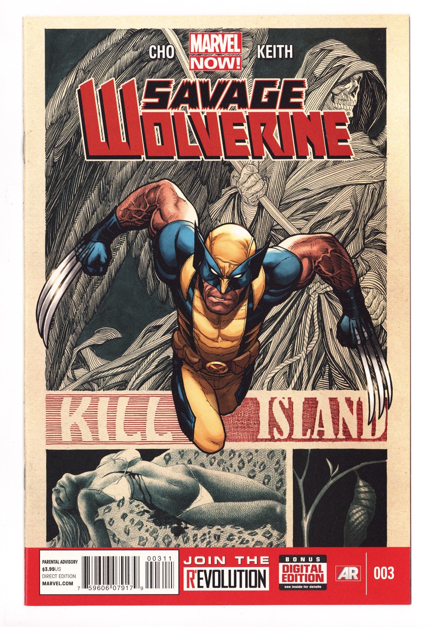 Savage Wolverine Vol 1 3 High Grade (2013) 