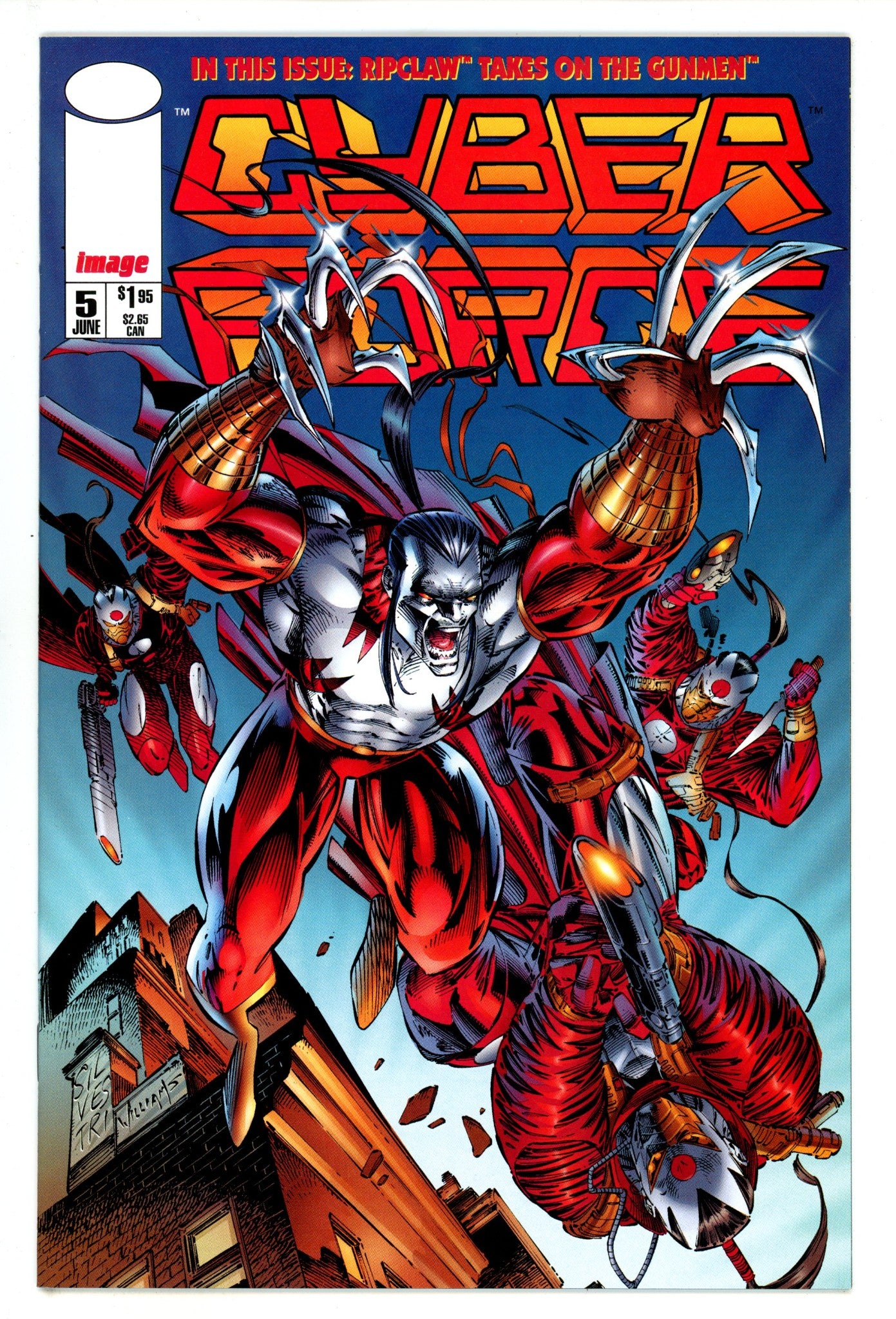 Cyberforce Vol 2 5 High Grade (1994) 