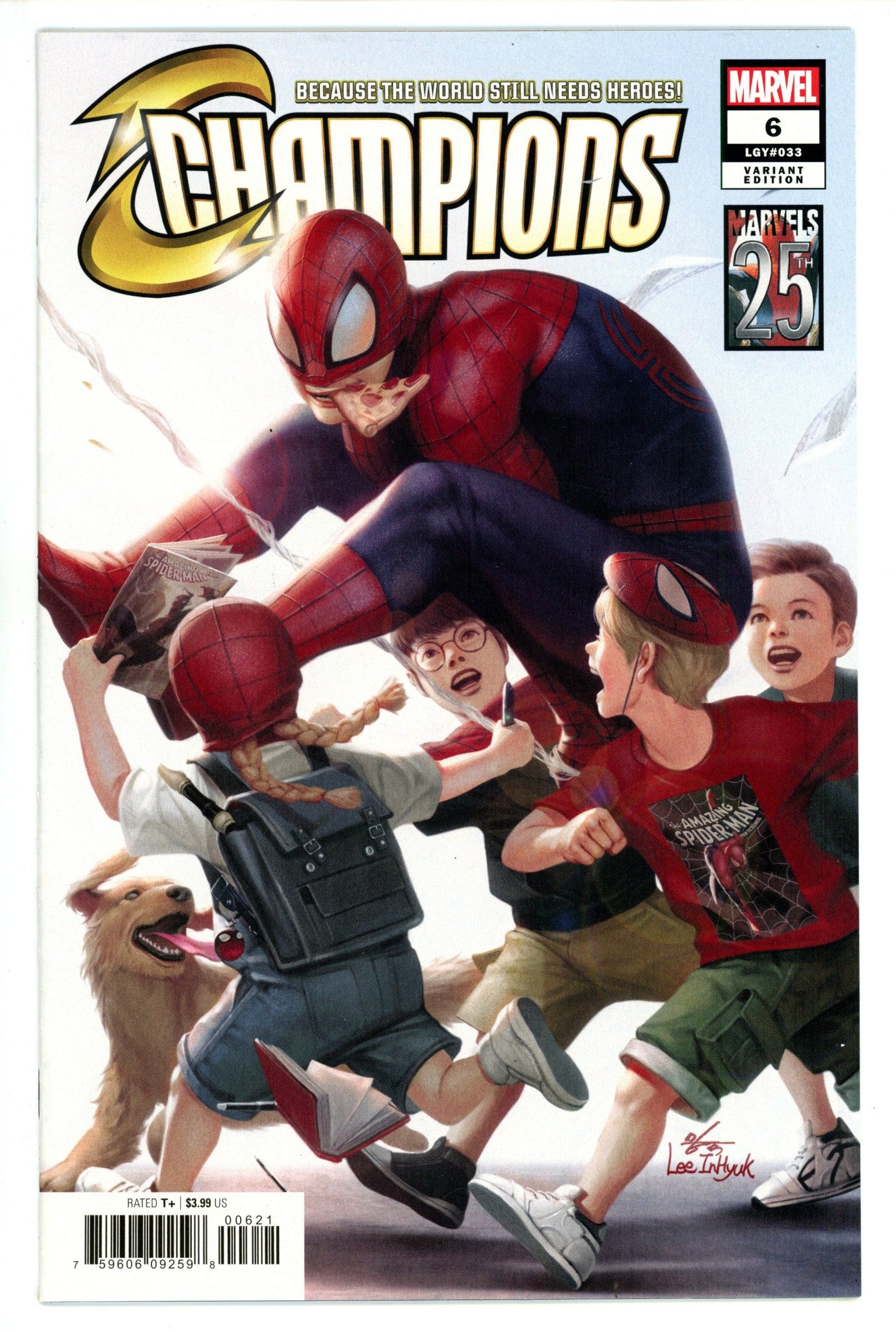 Champions Vol 3 6 (33) High Grade (2019) Lee Variant 