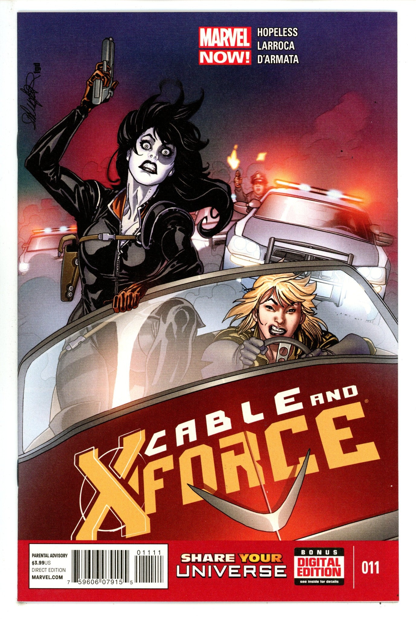 Cable and X-Force Vol 2 11 High Grade (2013) 