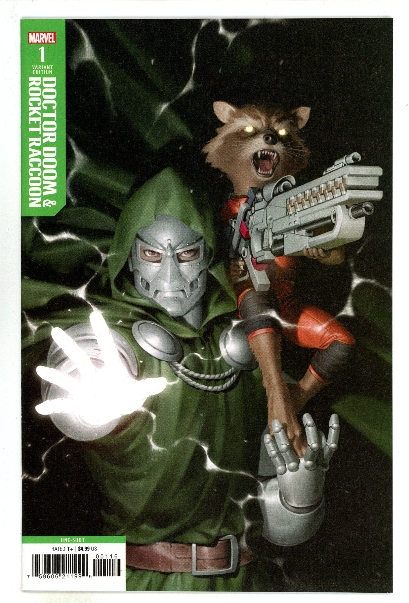 Doctor Doom & Rocket Raccoon  1 Yoon  Incentive Variant NM-  (2025)