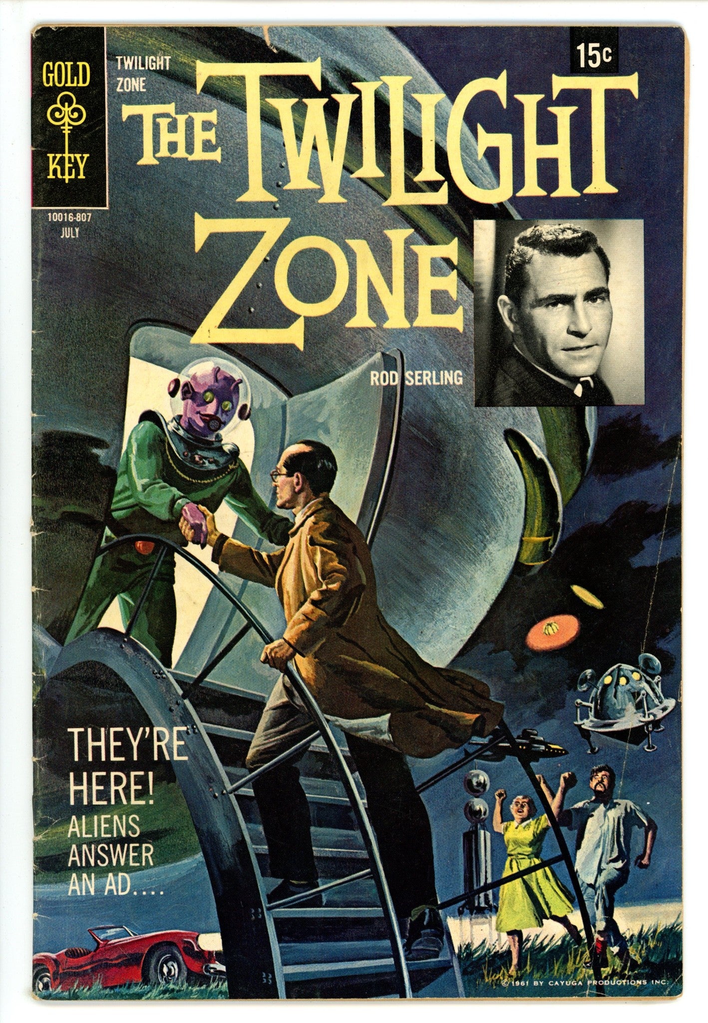 The Twilight Zone 26 15c Variant VG (1968)