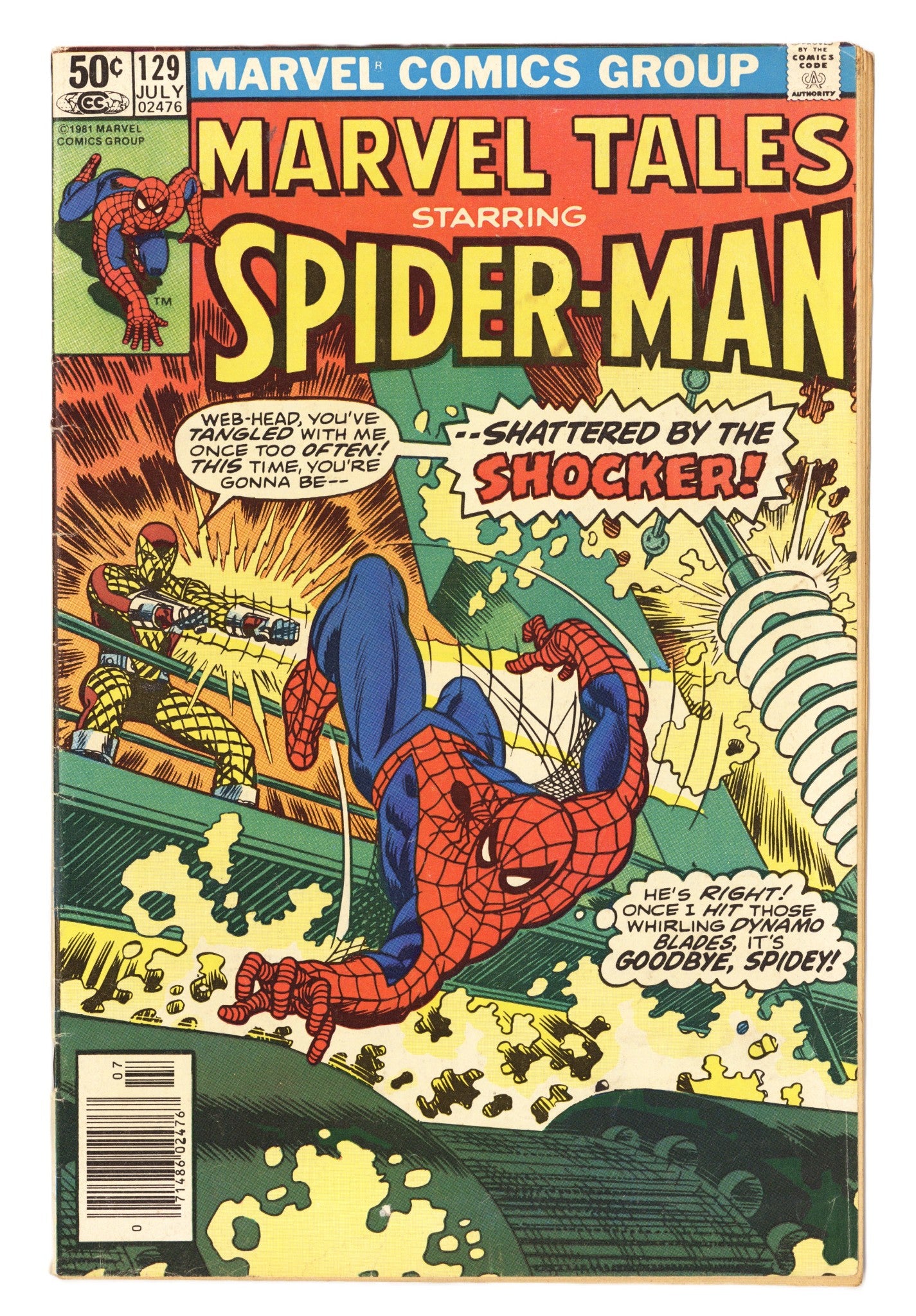 Marvel Tales Vol 2 129 Mid Grade (1981) Newsstand 