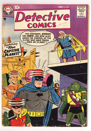 Detective Comics Vol 1 256 VG- (3.5) (1958)