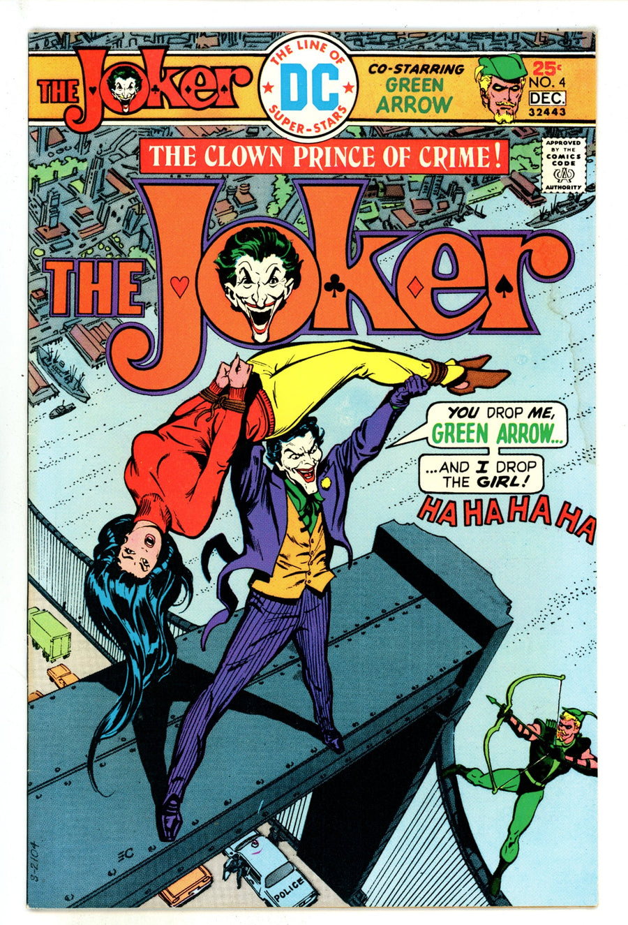 The Joker Vol 1 4 VG+ (4.5) (1975) 
