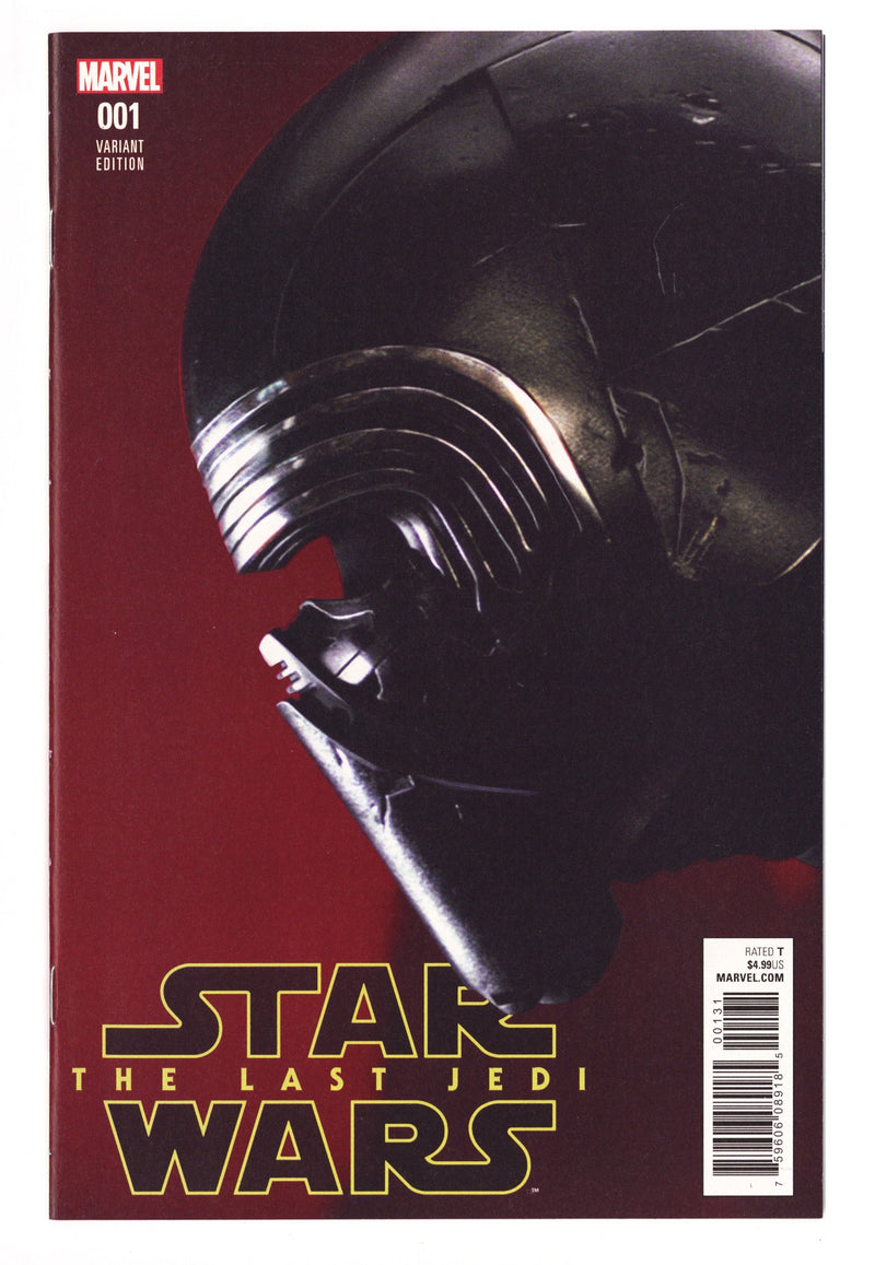 Star Wars: The Last Jedi Adaptation 1 NM- (9.2) (2018) Photo Incentive Variant 