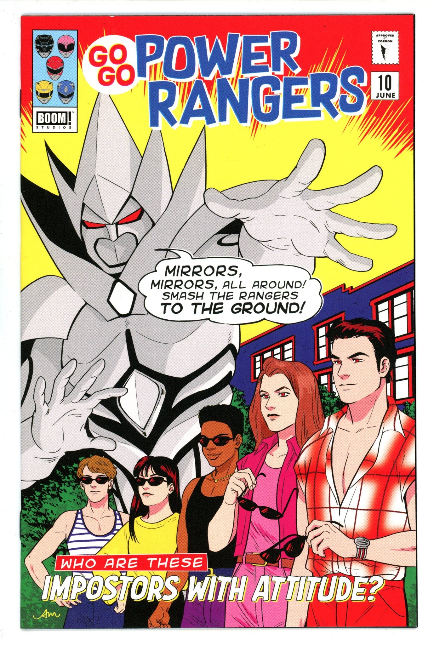 Saban's Go Go Power Rangers 10 High Grade (2018) Mok Variant 
