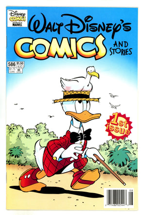 Walt Disney's Comics and Stories 586 Mid Grade (1993) Newsstand