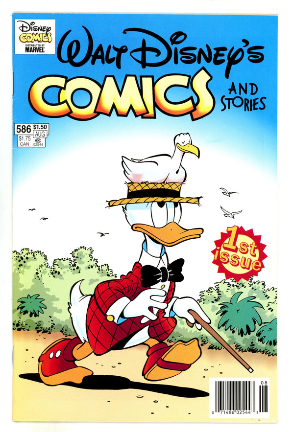 Walt Disney's Comics and Stories 586 Mid Grade (1993) Newsstand