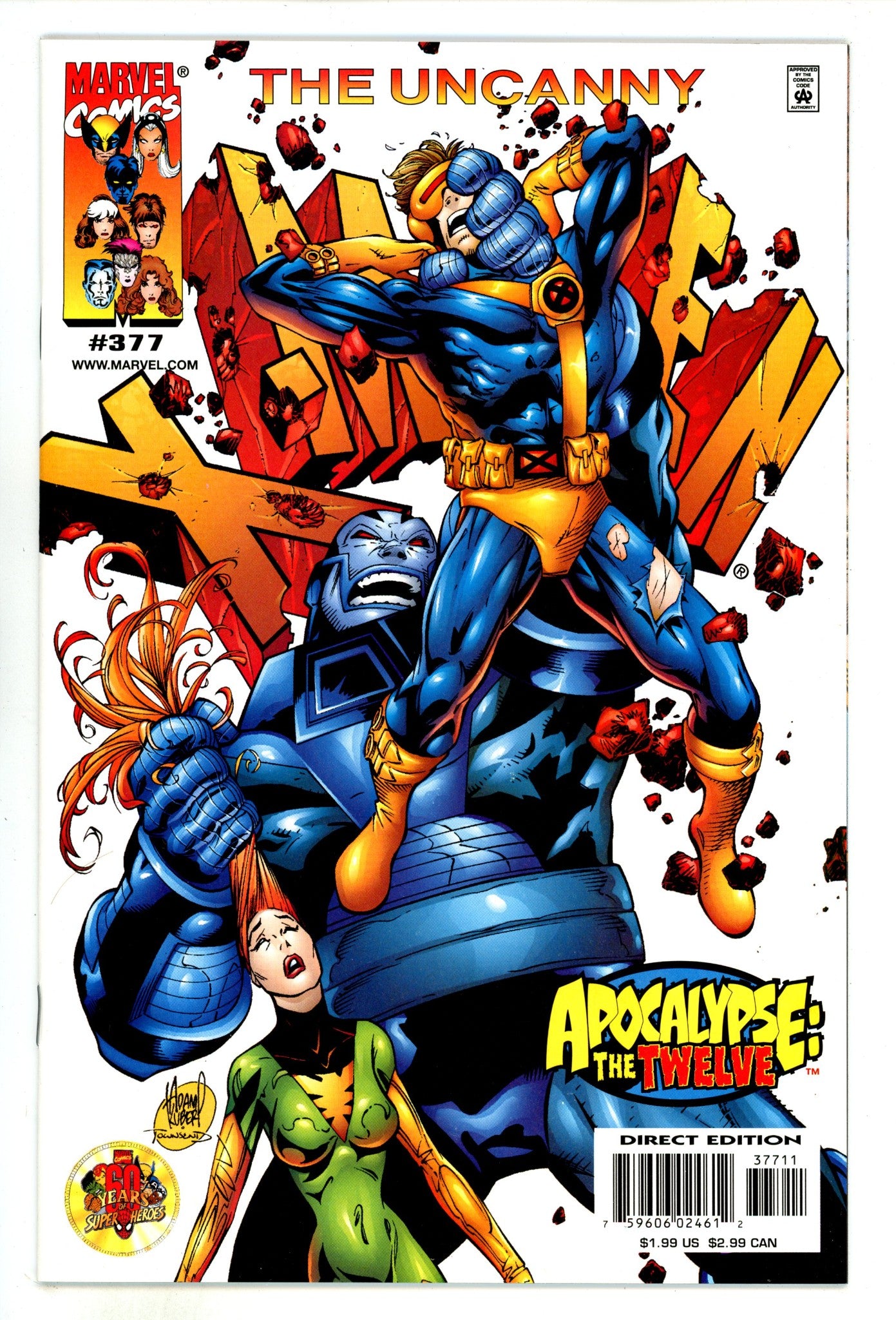 The Uncanny X-Men Vol 1 377 High Grade (2000) 