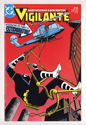 The Vigilante Vol 1 4 High Grade (1984)