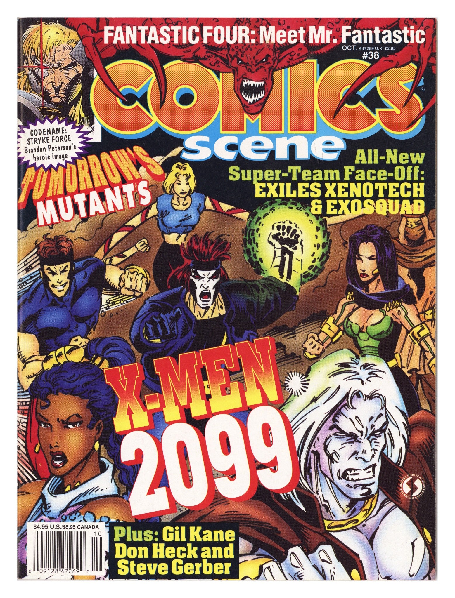 Comics Scene Vol 2 38 / 48 Mid Grade (1993) Newsstand 