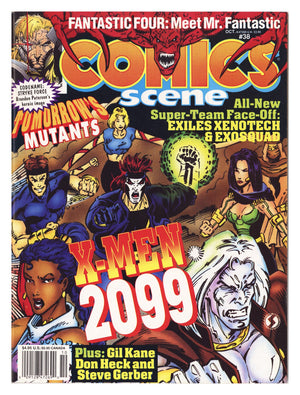 Comics Scene Vol 2 38 / 48 Mid Grade (1993) Newsstand