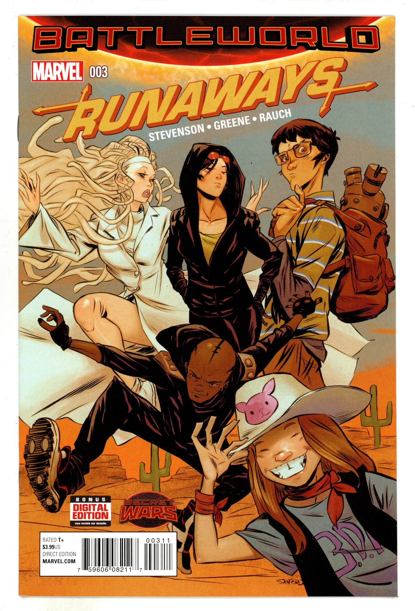 Runaways Vol 4 3 High Grade (2015) 