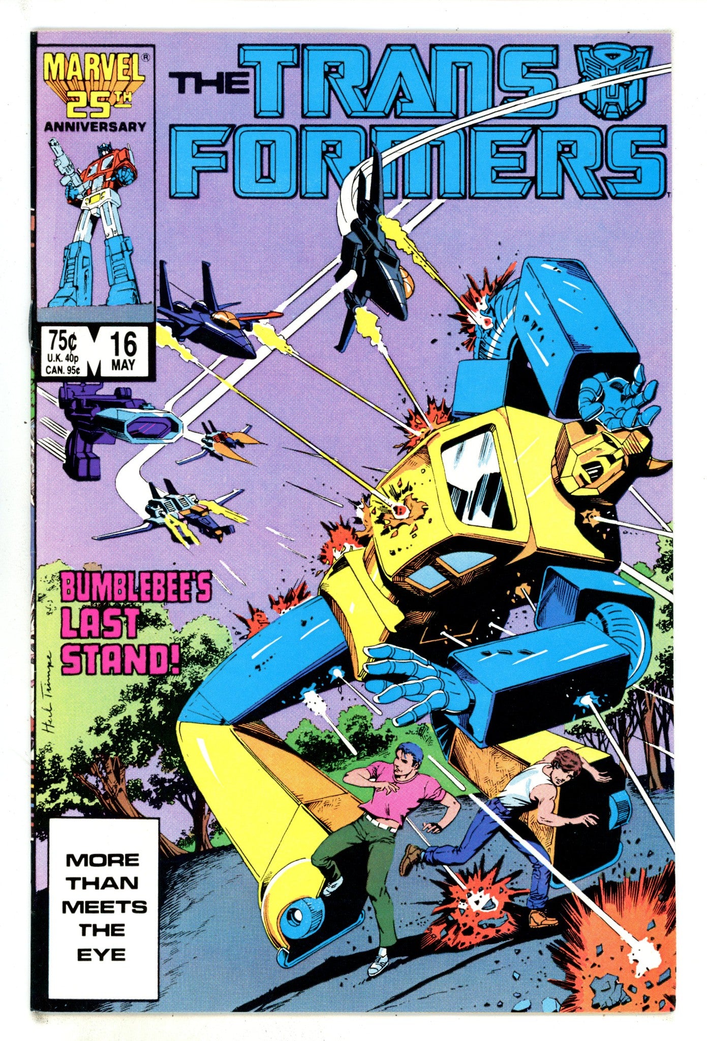 The Transformers 16 VF- (7.5) (1986) 