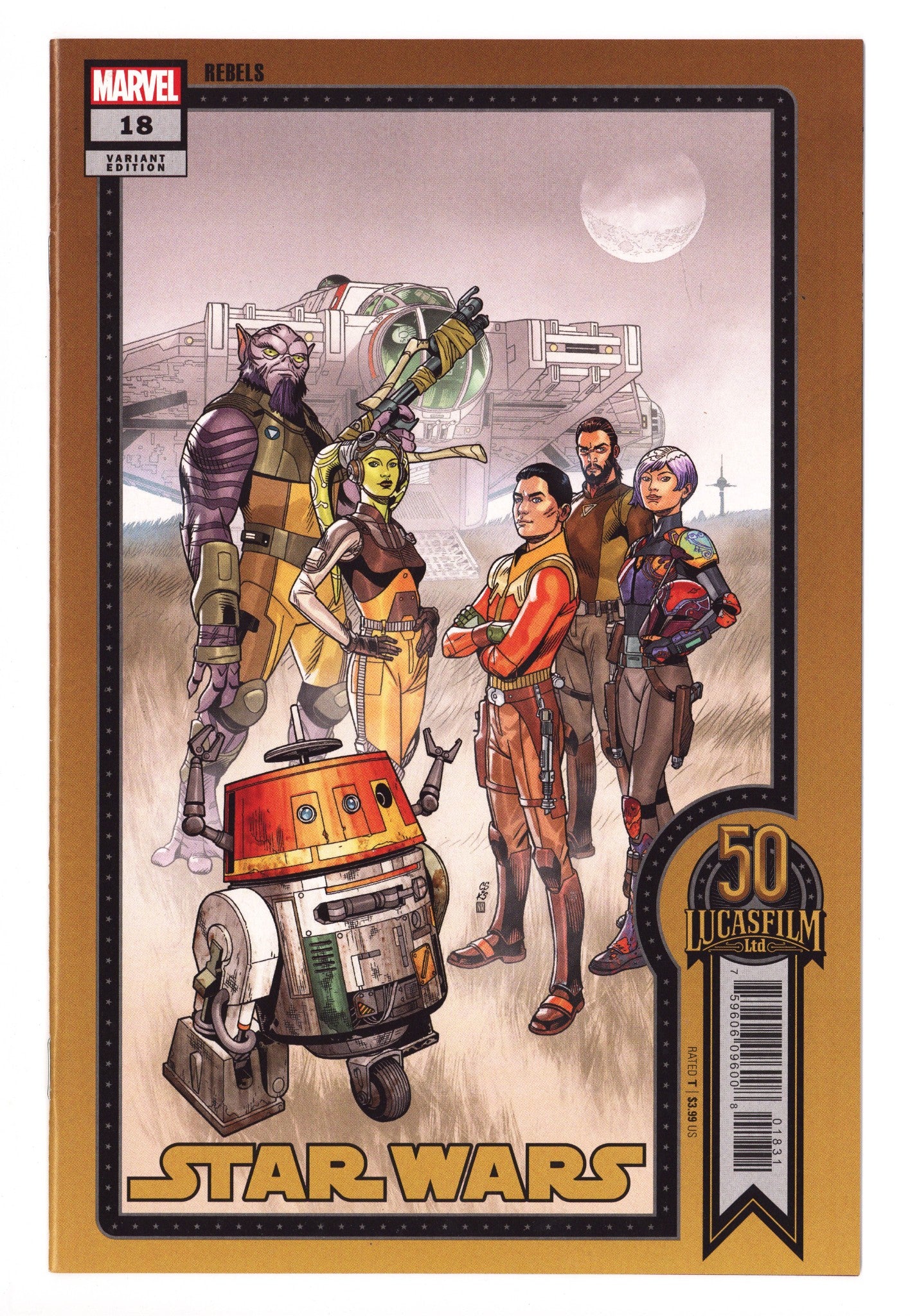 Star Wars Vol 3 18 High Grade (2021) Sprouse Variant 