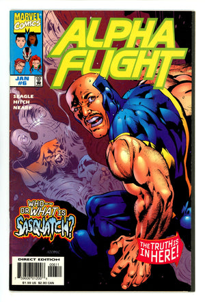 Alpha Flight Vol 2 6 Mid Grade (1998)