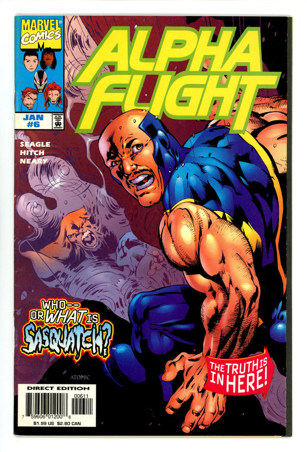 Alpha Flight Vol 2 6 Mid Grade (1998)