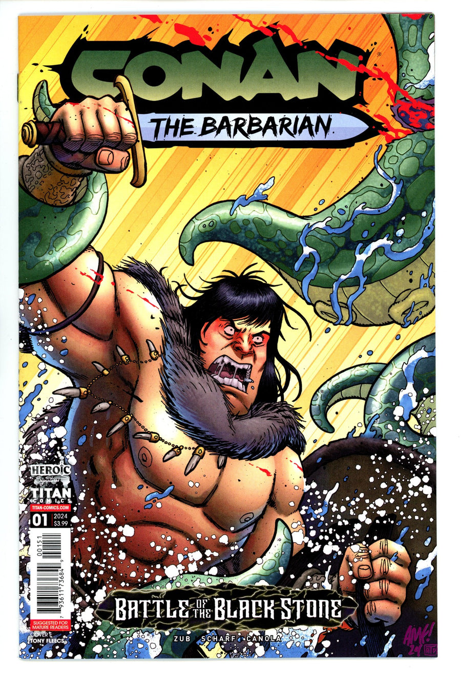 Conan Barbarian Battle Blackstone 1 Fleecs Variant (2024)
