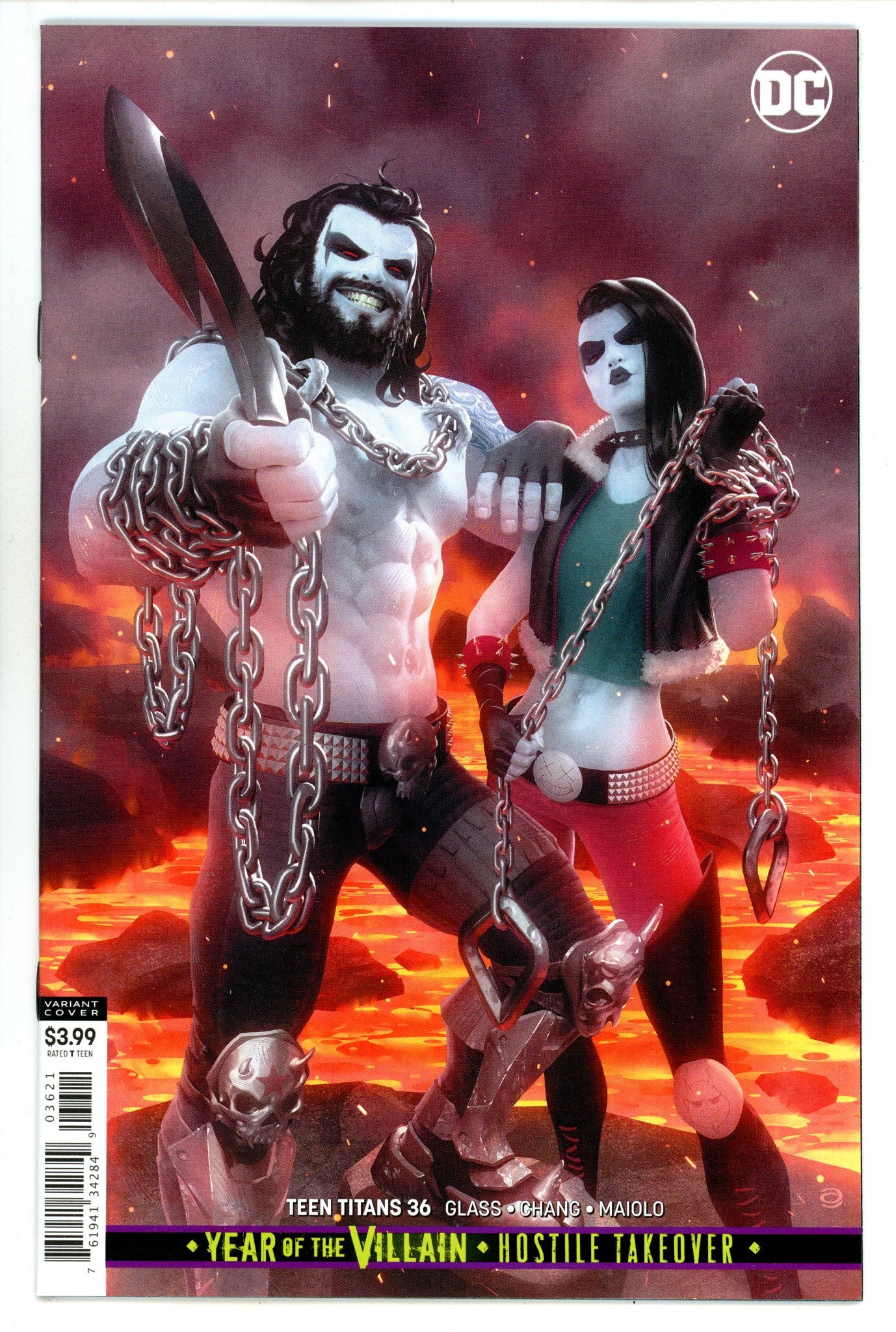 Teen Titans Vol 6 36 High Grade (2020) Garner Variant 