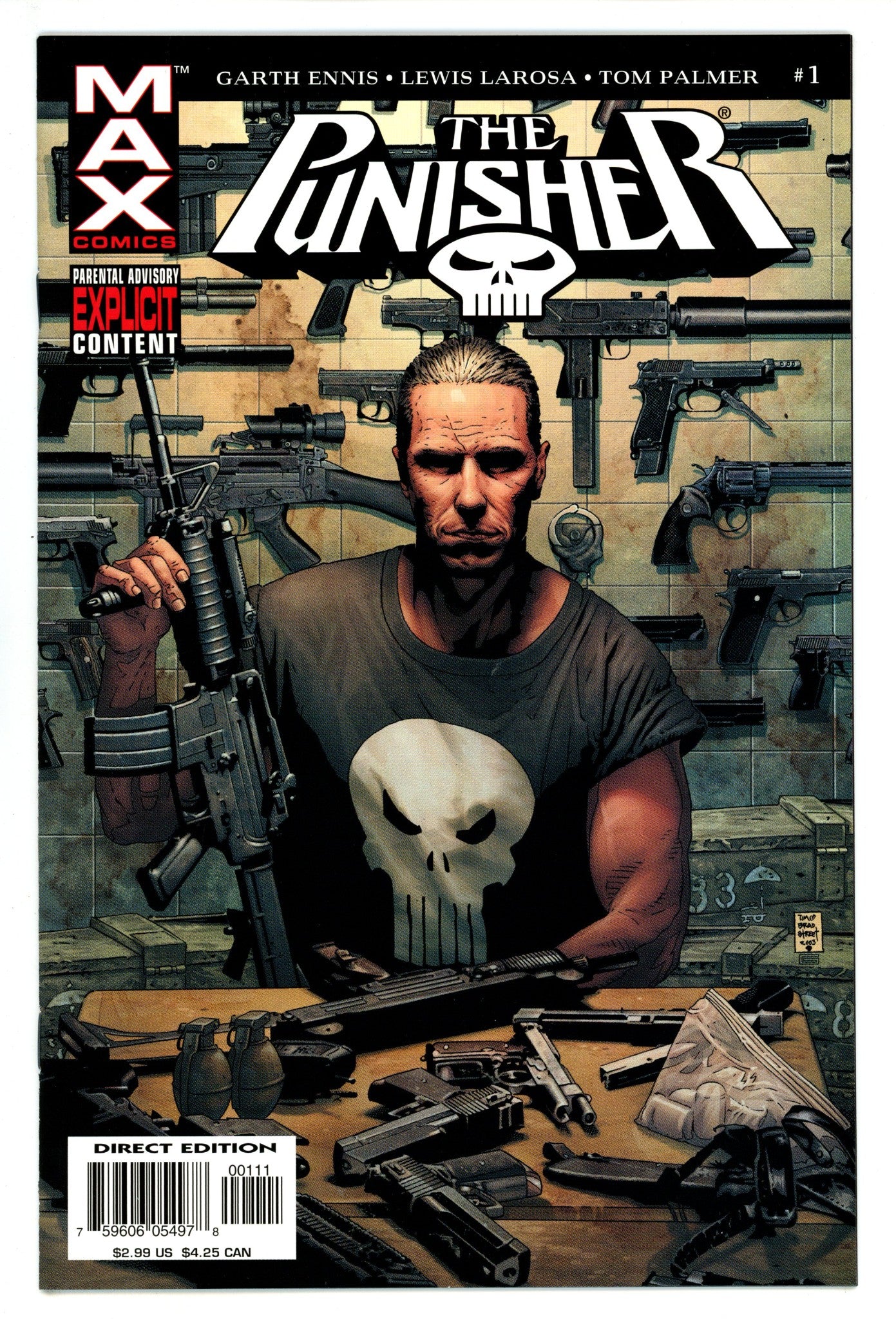 Punisher Vol 7 1 NM- (9.2) (2004) 